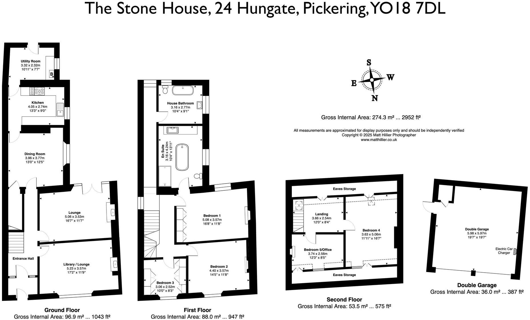 24 Hungate, Pickering, YO18 7DL floorplan