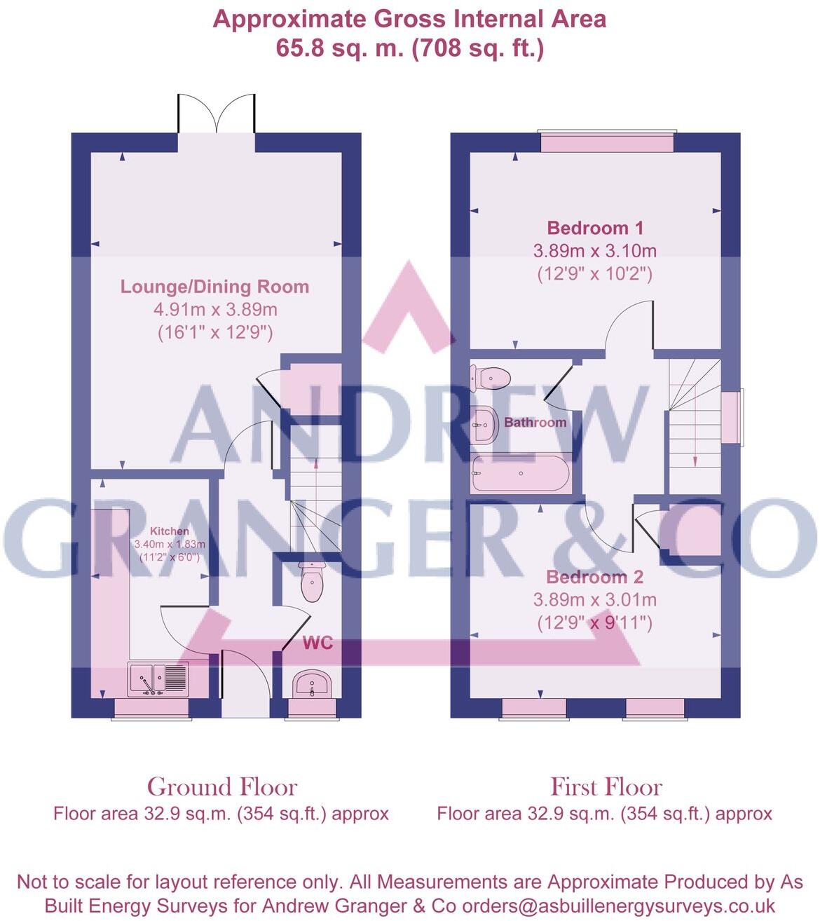 Oak Tree Road, Great Glen, LE8 floorplan