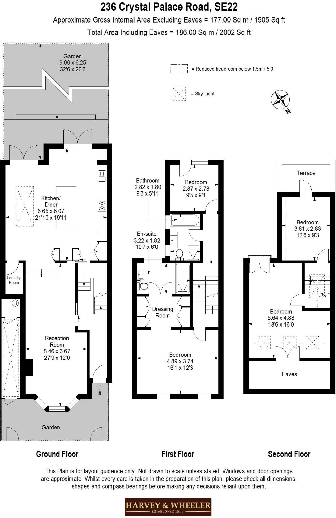 Crystal Palace Road, East Dulwich, SE22 floorplan