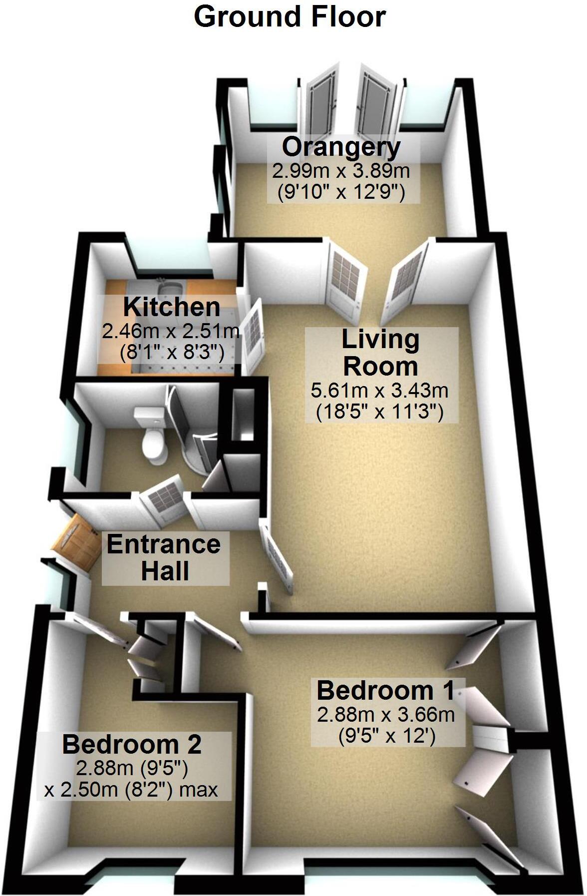 Penn Drive, Liversedge, WF15 floorplan