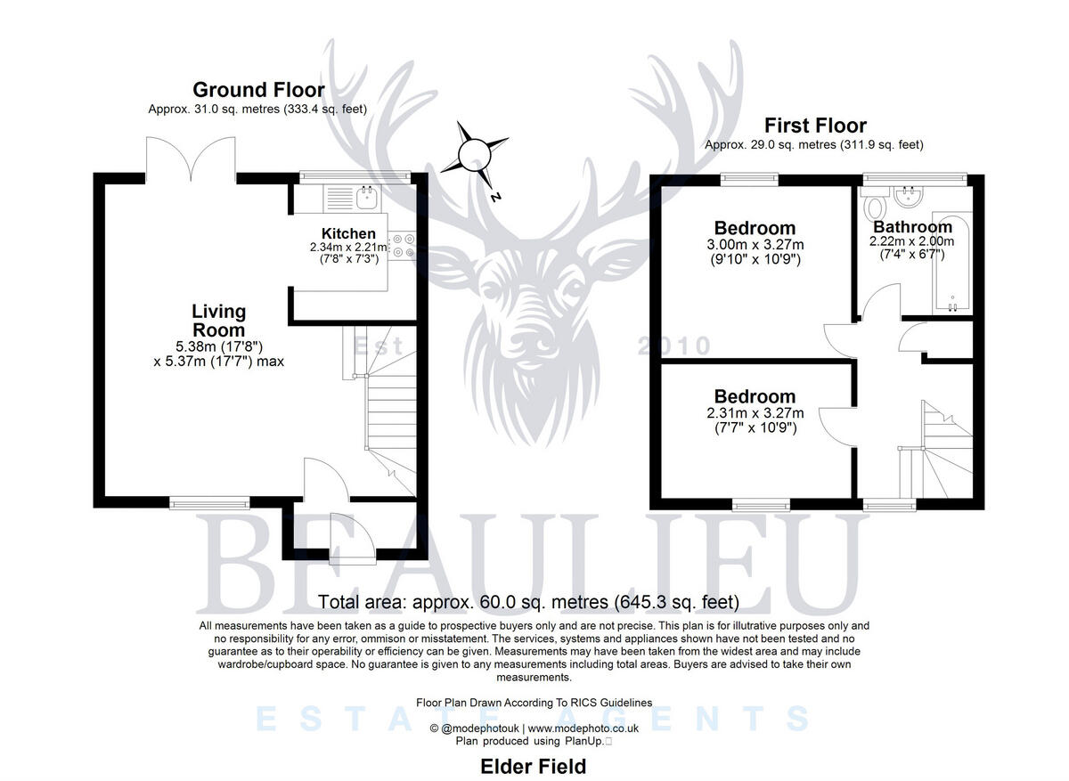 Elder Field, Great Notley, CM77 7 floorplan
