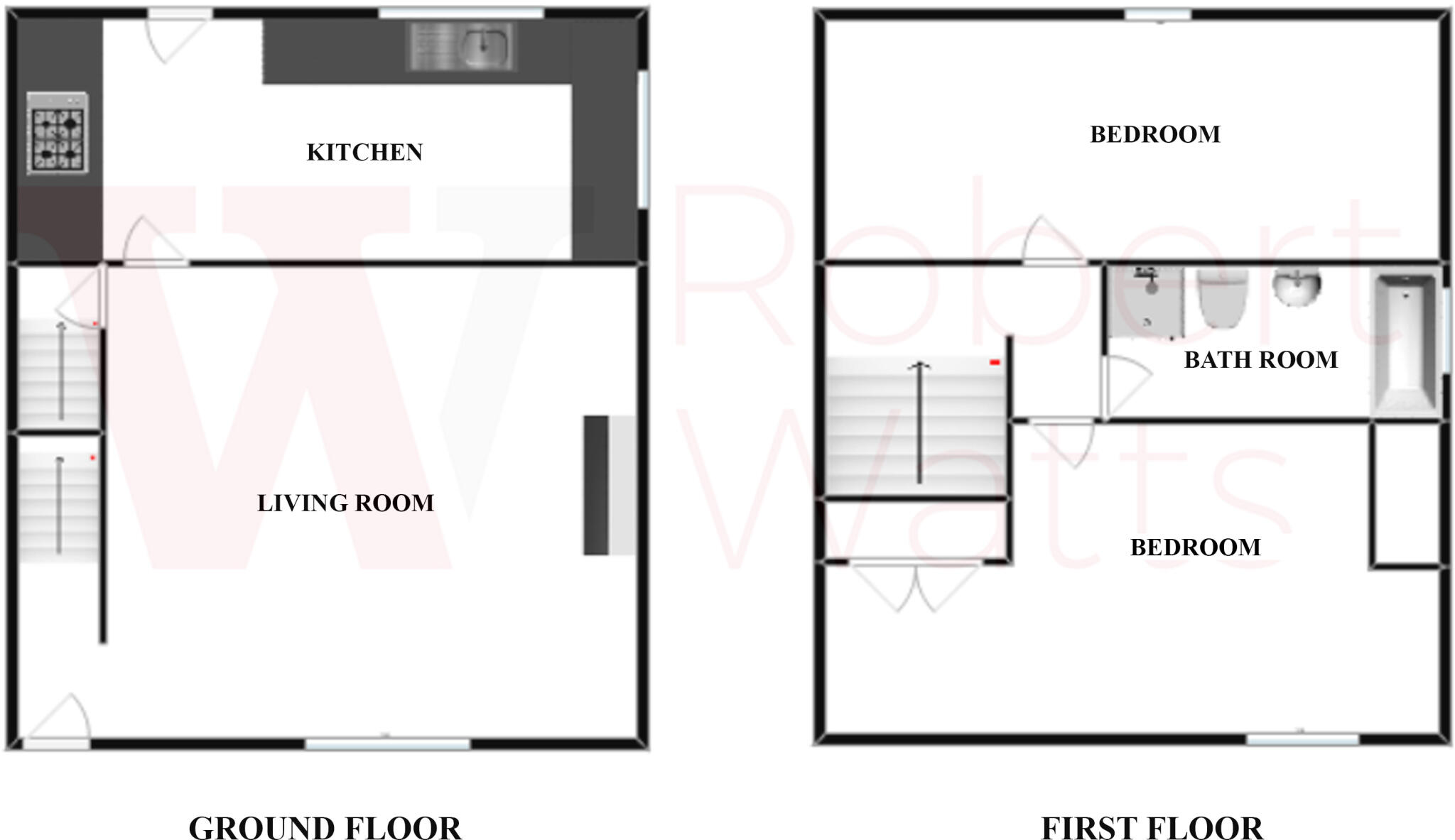 Queen Street, Gomersal, Cleckheaton, West Yorkshire, BD19 floorplan
