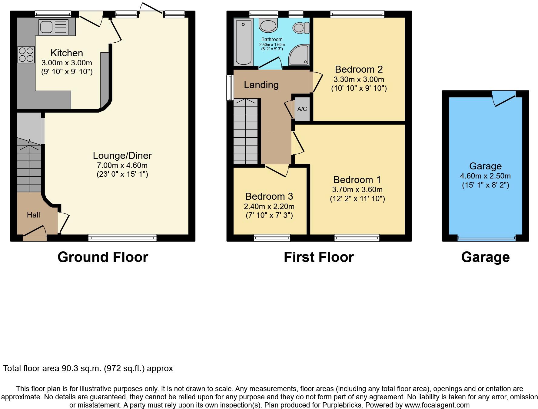 Curzon Close, Calne, SN11 floorplan