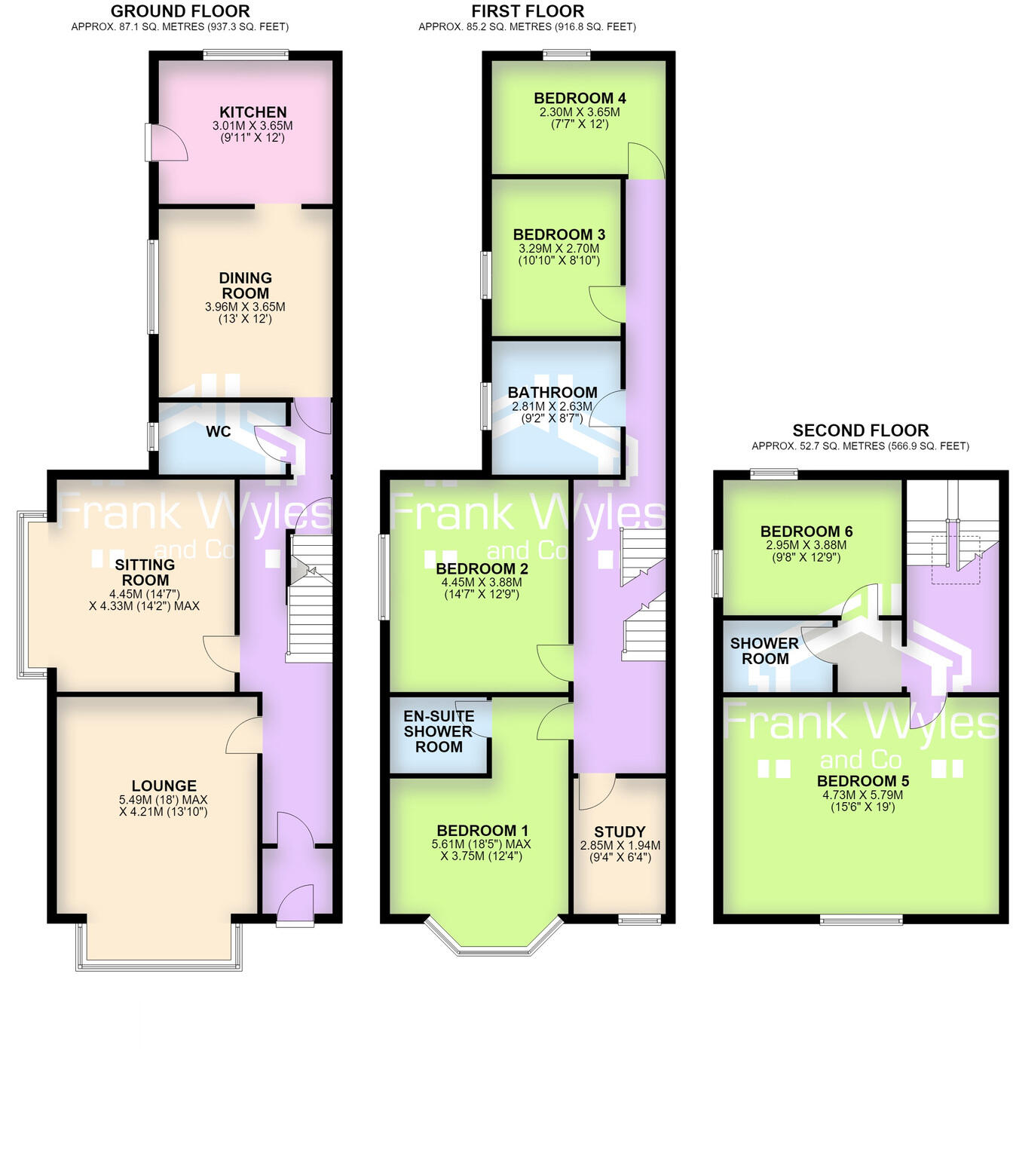 St Pauls Avenue, Lytham St. Annes, Lancashire floorplan