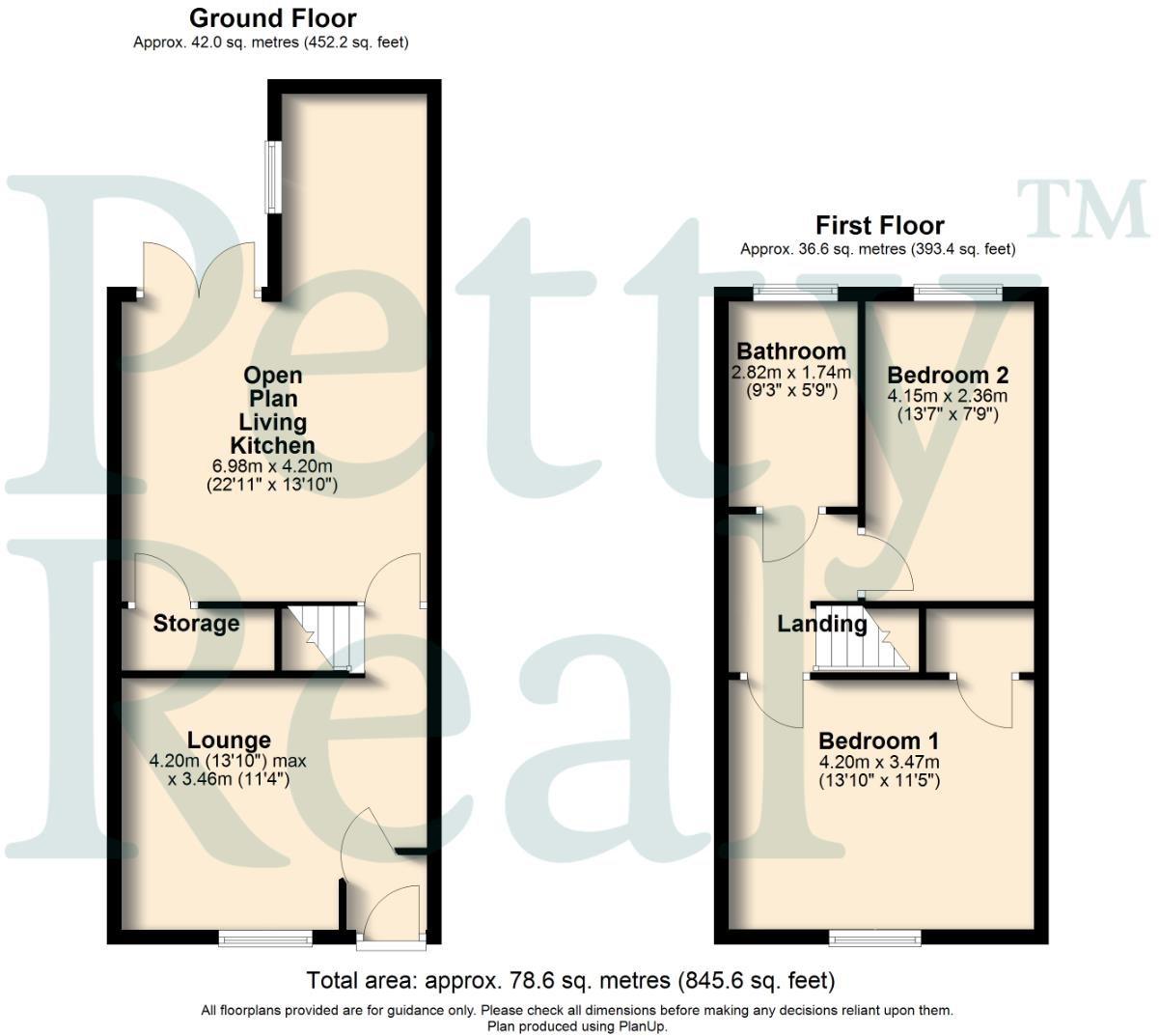 Portland Street, Barrowford floorplan