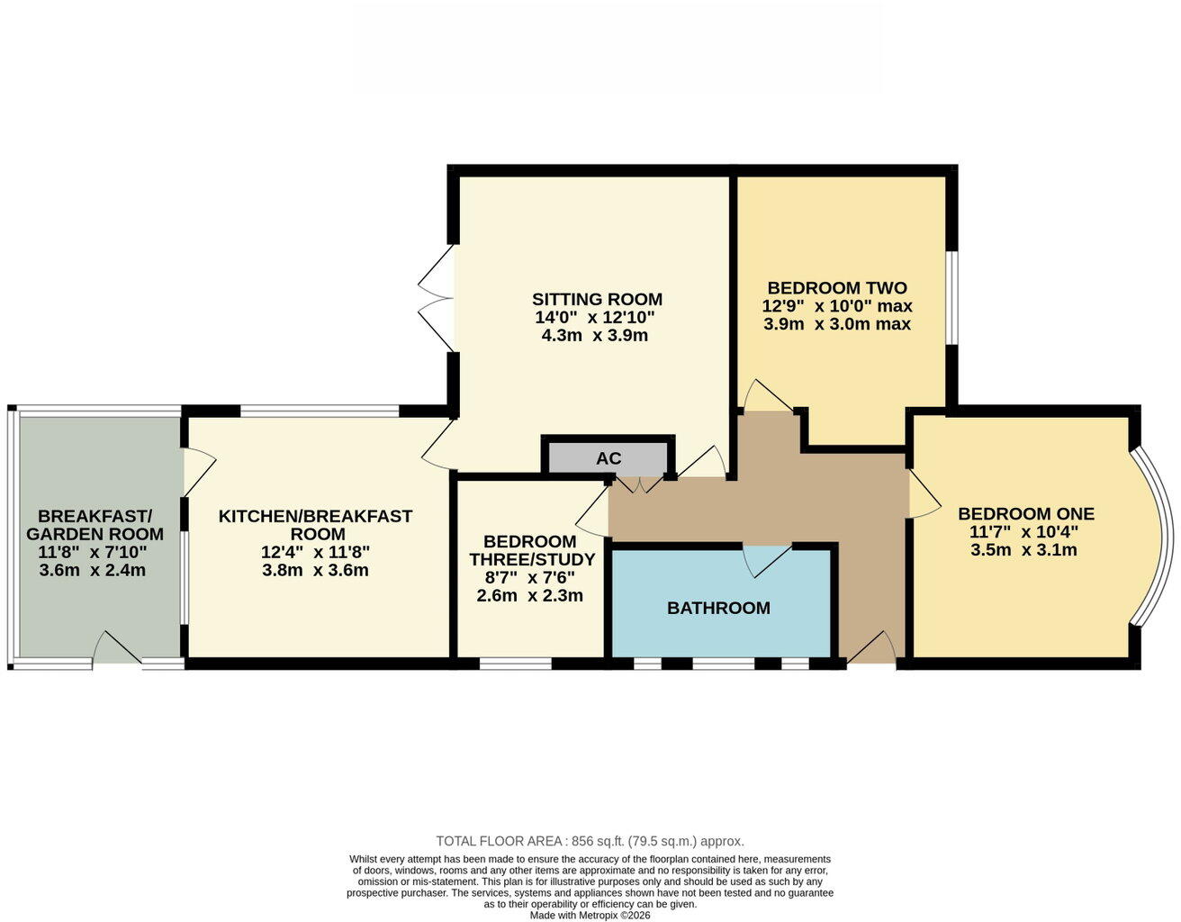 Whatton Road, Kegworth floorplan