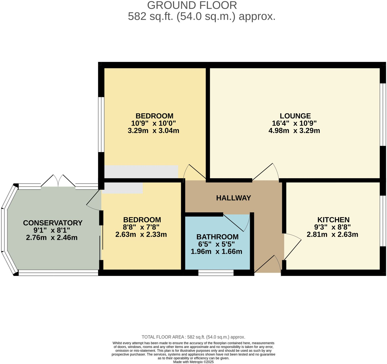 Flaxley Close, Birchwood, WA3 floorplan