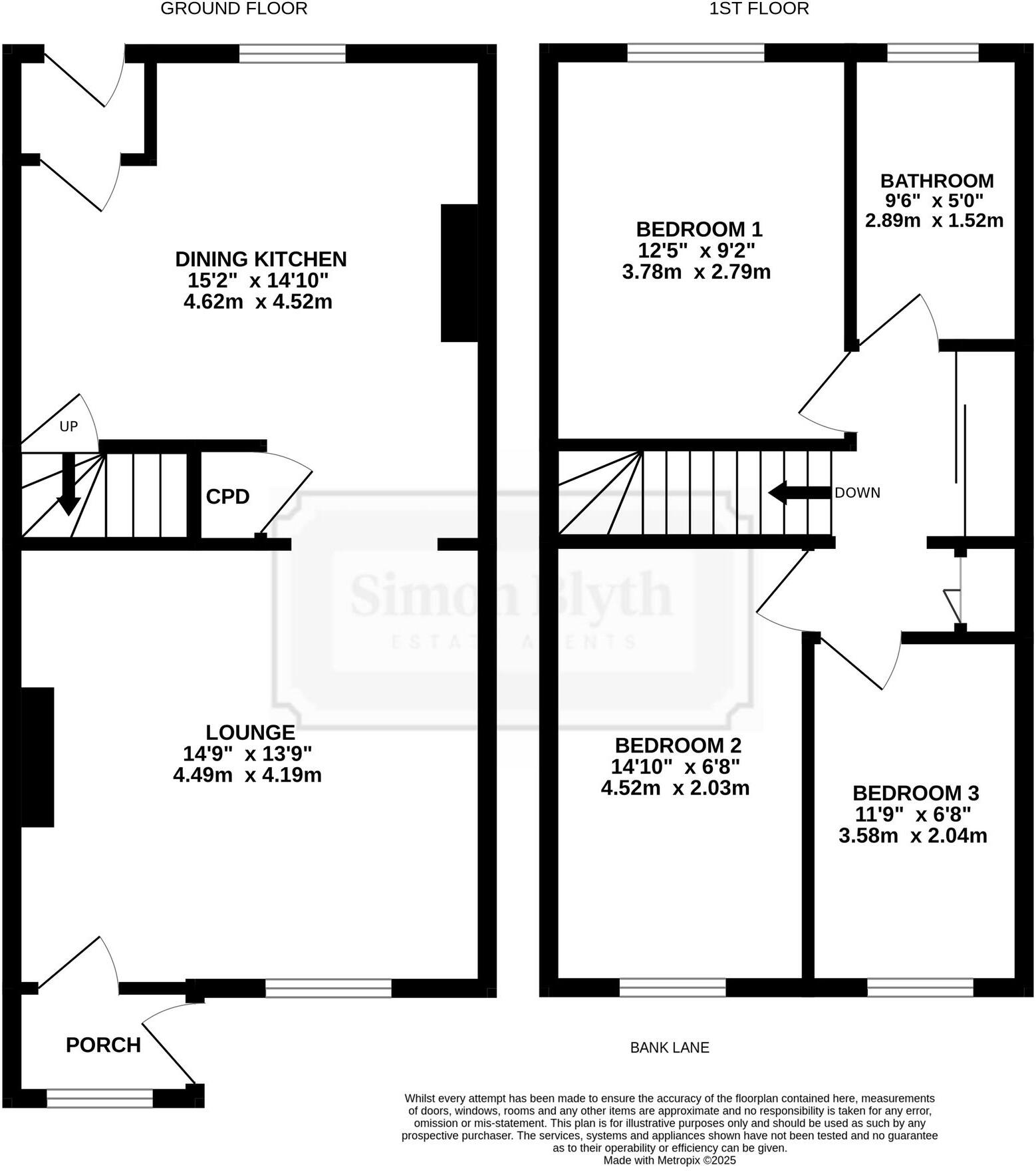Bank Lane, Upper Denby, HD8 floorplan