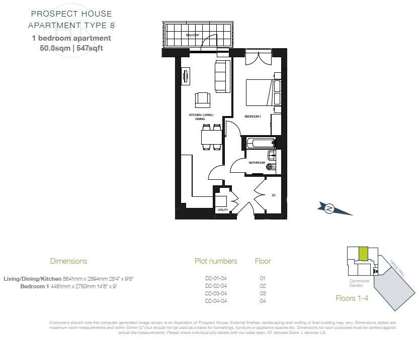 Vista House, High View, Hatfield, AL10 floorplan