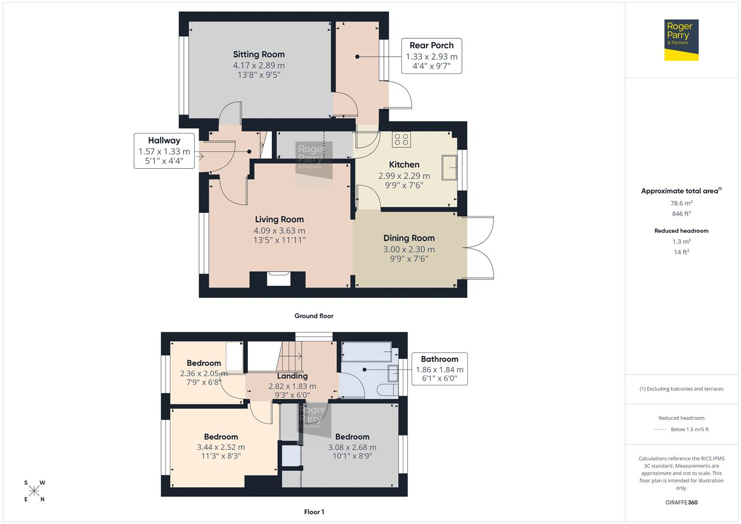 Bryn Mawr, Crew Green, Shrewsbury floorplan