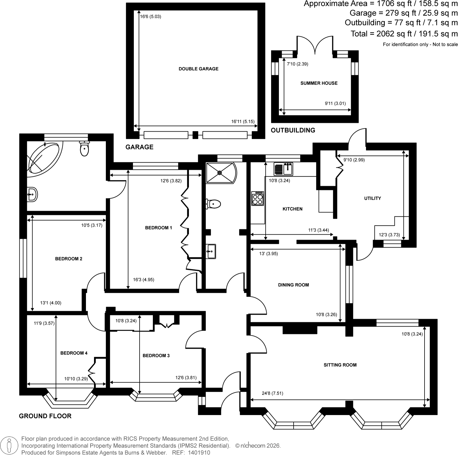 Horsham Road, Alfold, GU6 floorplan