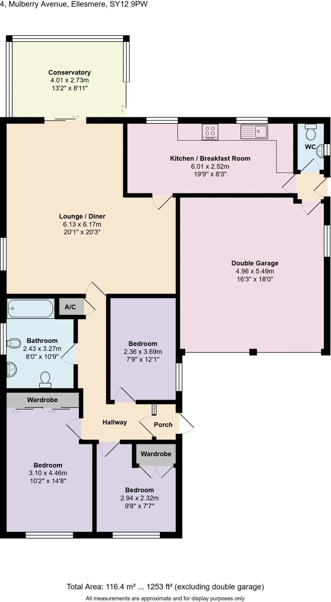 Mulberry Avenue, Ellesmere floorplan