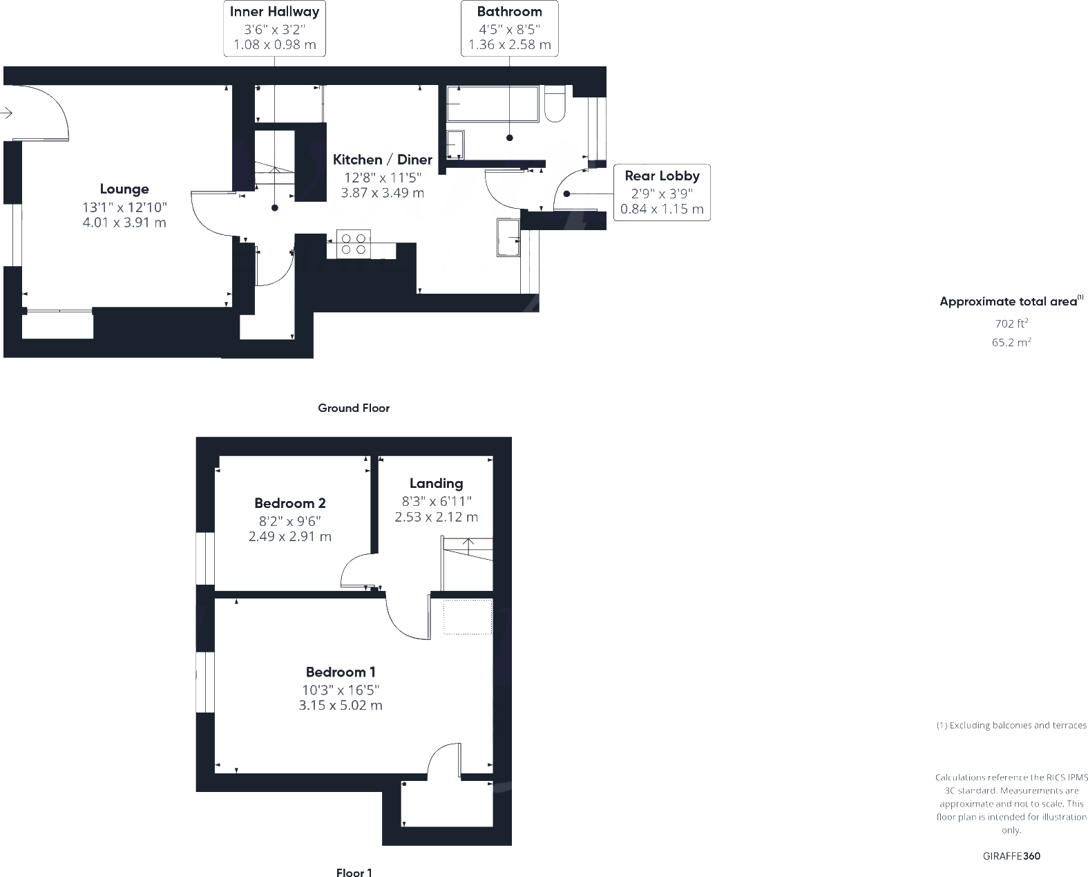 33 Magdalen Street, Thetford, Norfolk IP24 2BP floorplan