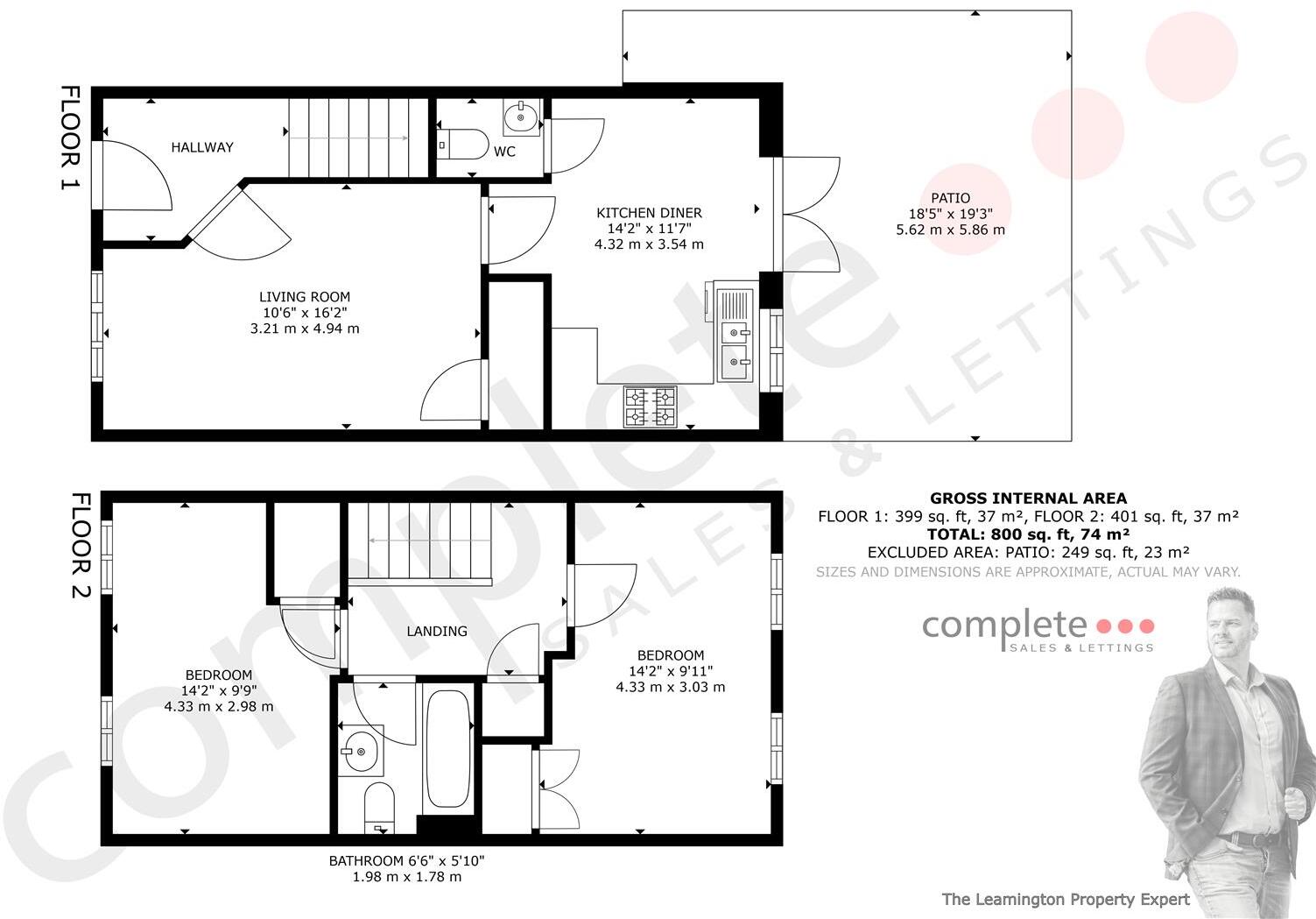 Soans Drive, Leamington Spa floorplan