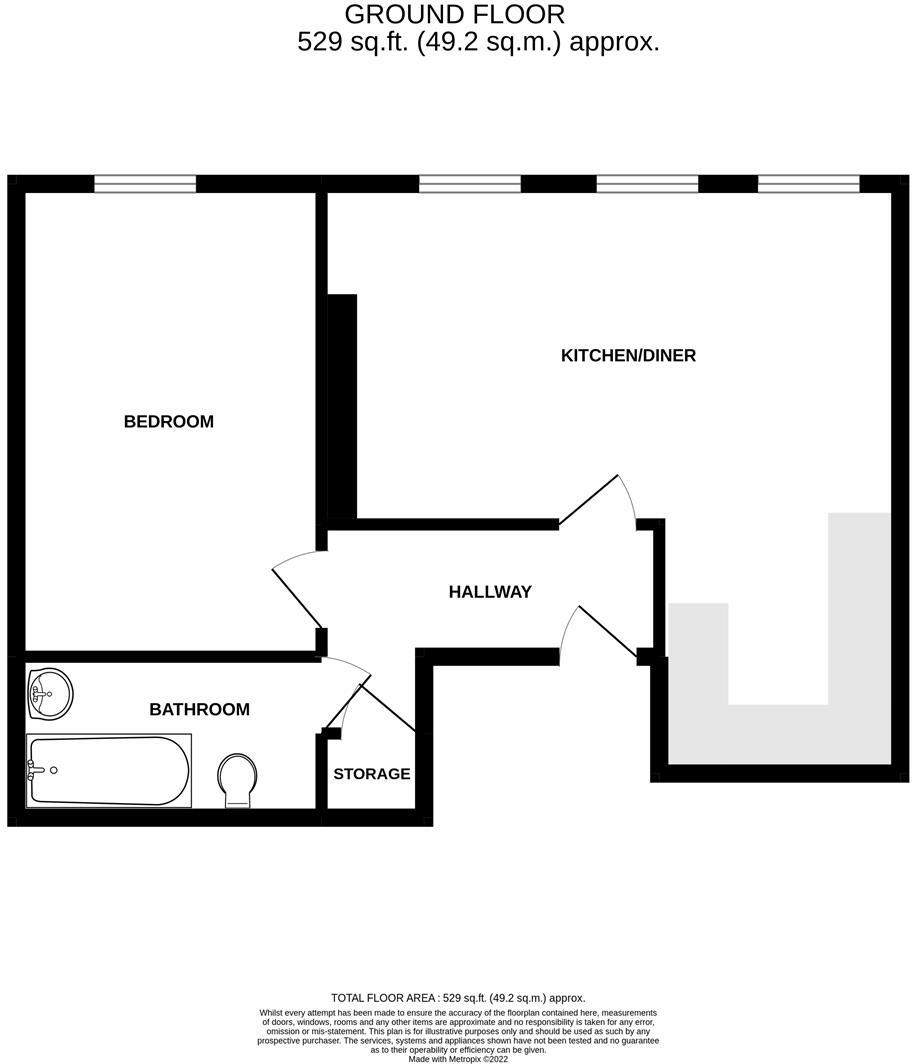 Olympian Court, York floorplan
