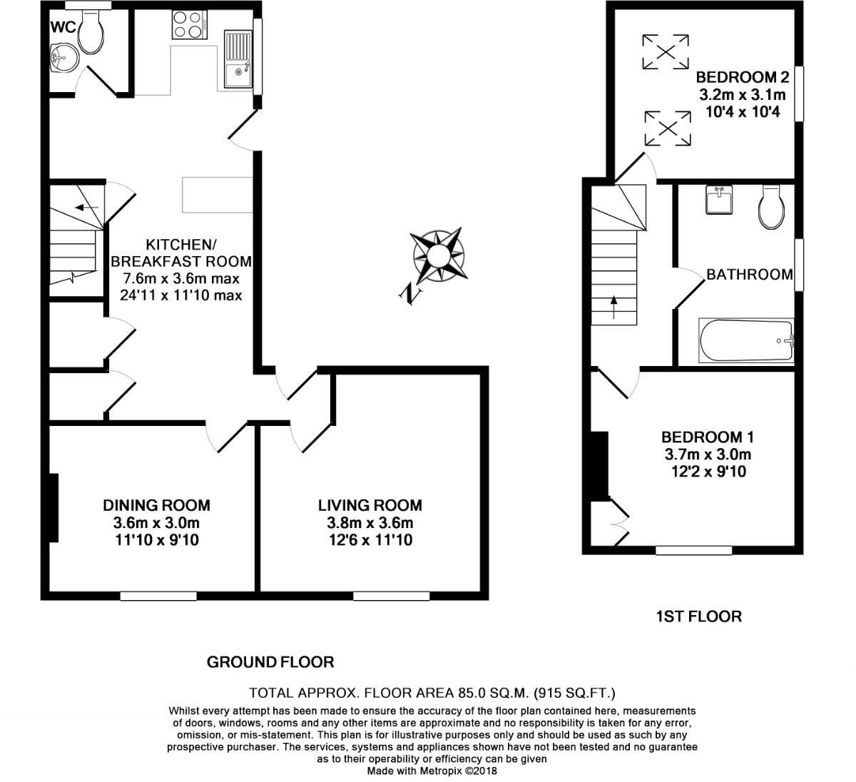 Davenport Place, Watlington floorplan