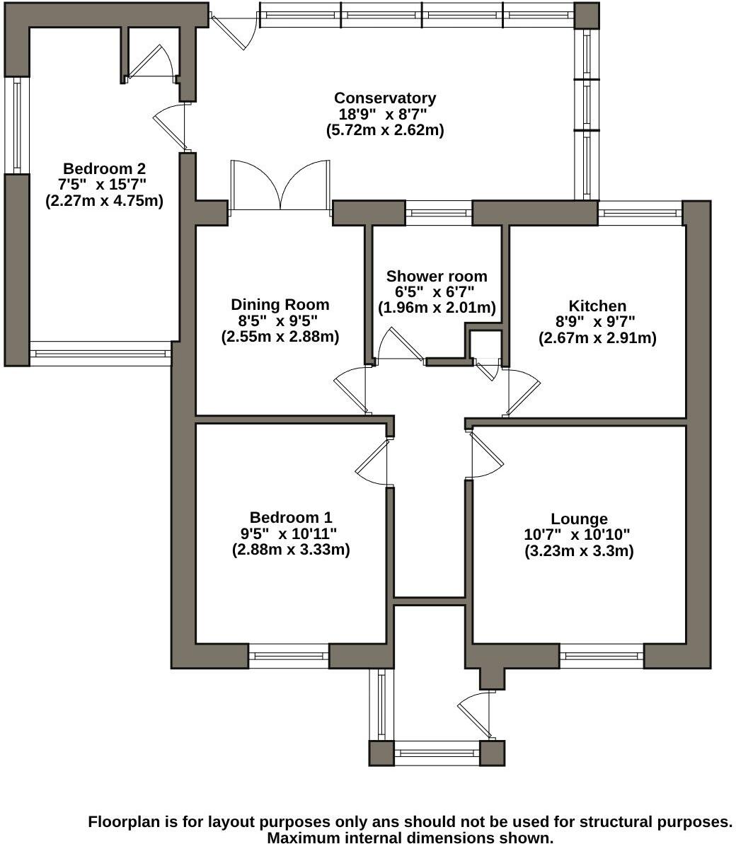 Elizabeth Court,Chapel St. Leonards,Skegness,PE24 5RU floorplan