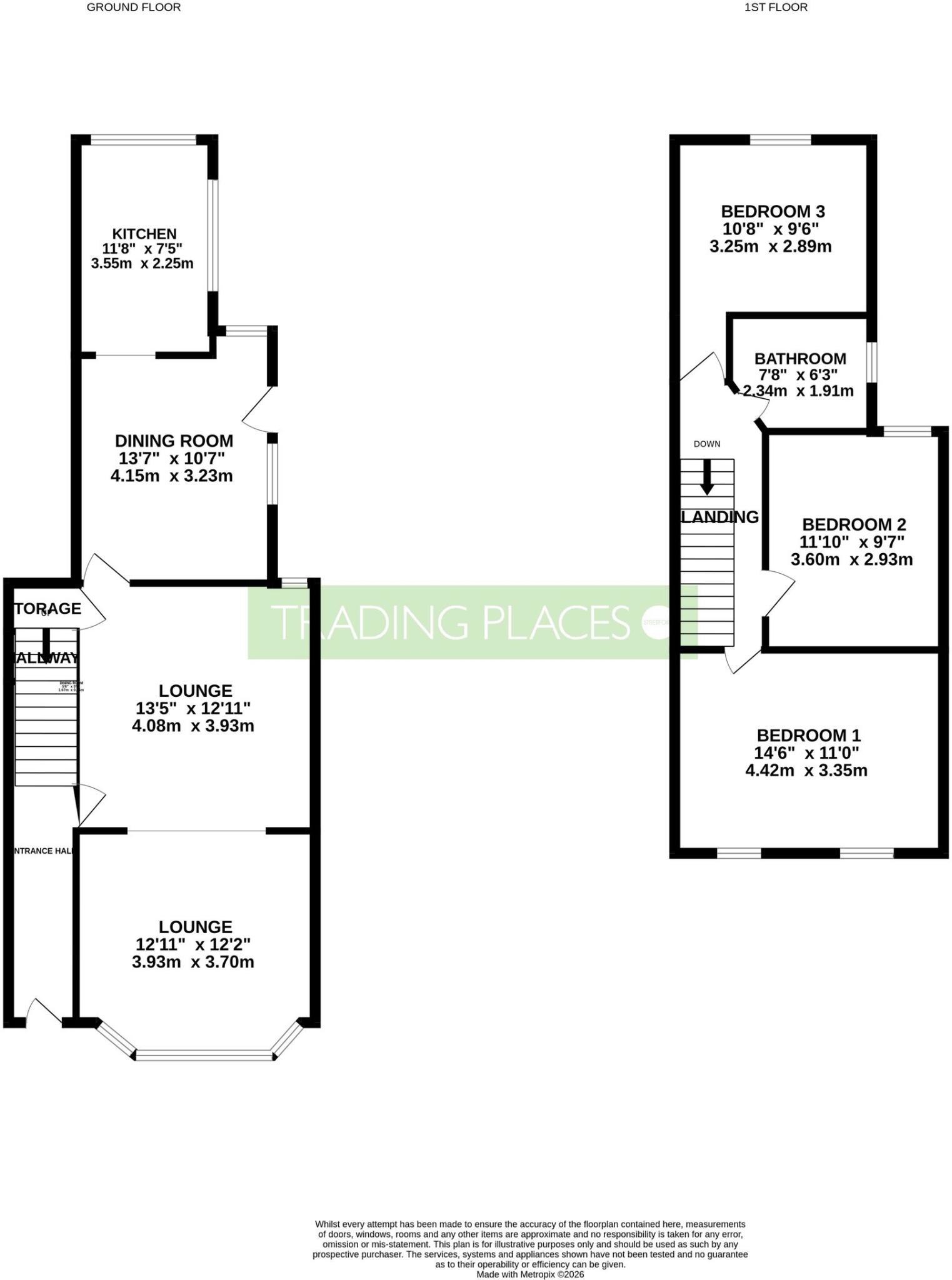 Portland Road, Stretford, M32 floorplan