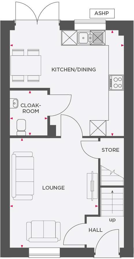 Harrow Drive,
Higher Bartle,
Lancashire,
PR4 floorplan