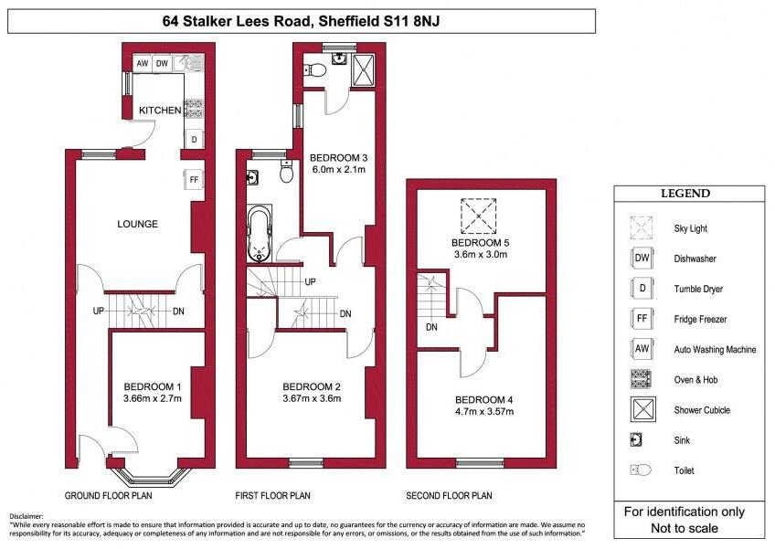64 Stalker Lees Road, Ecclesall floorplan