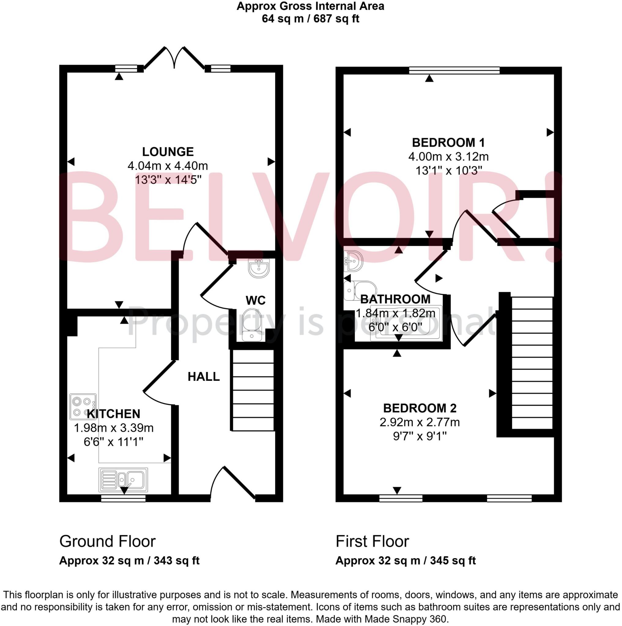Highgrove Court, Spalding, PE11 floorplan