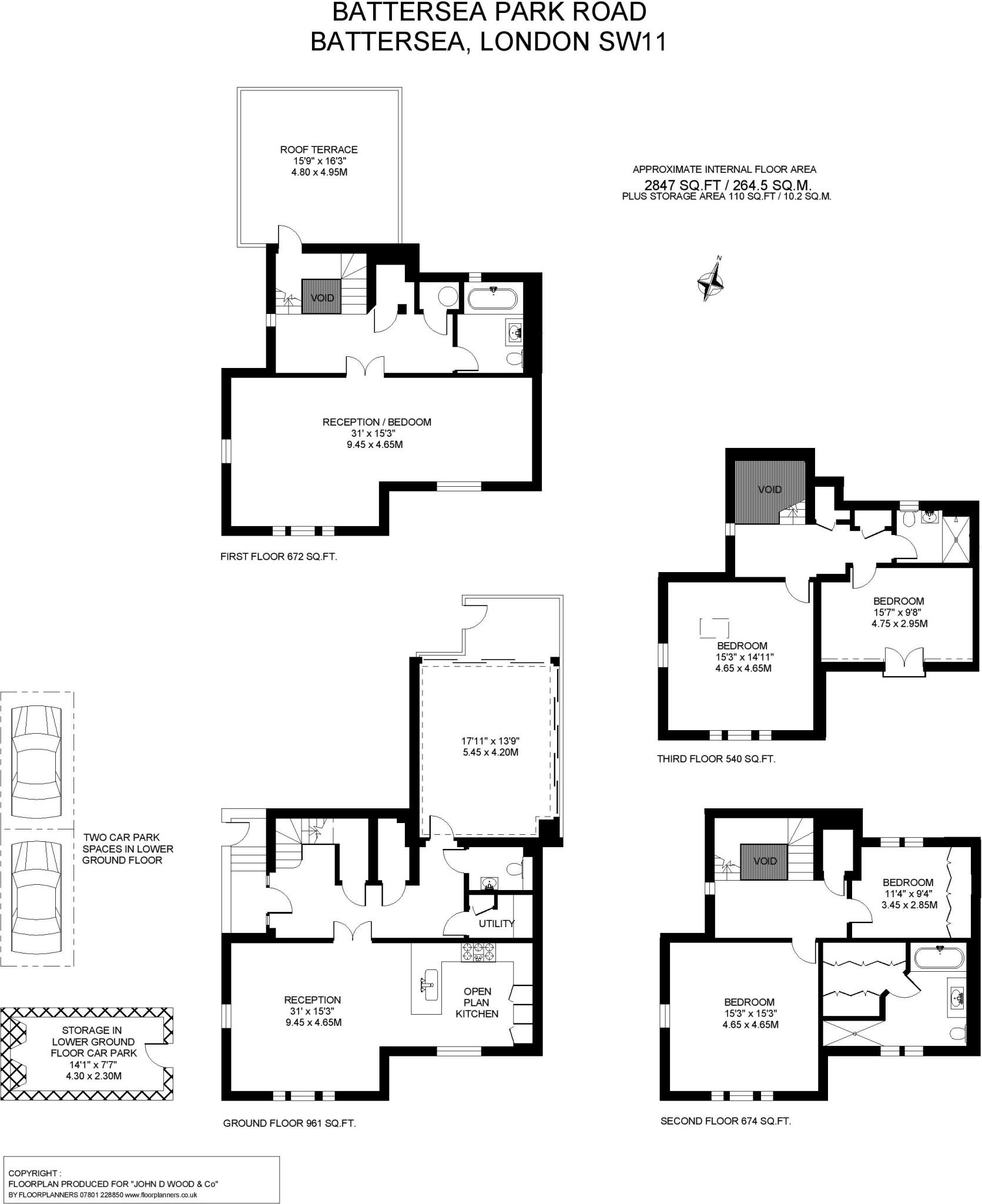 Battersea Park Road, London, SW11 floorplan