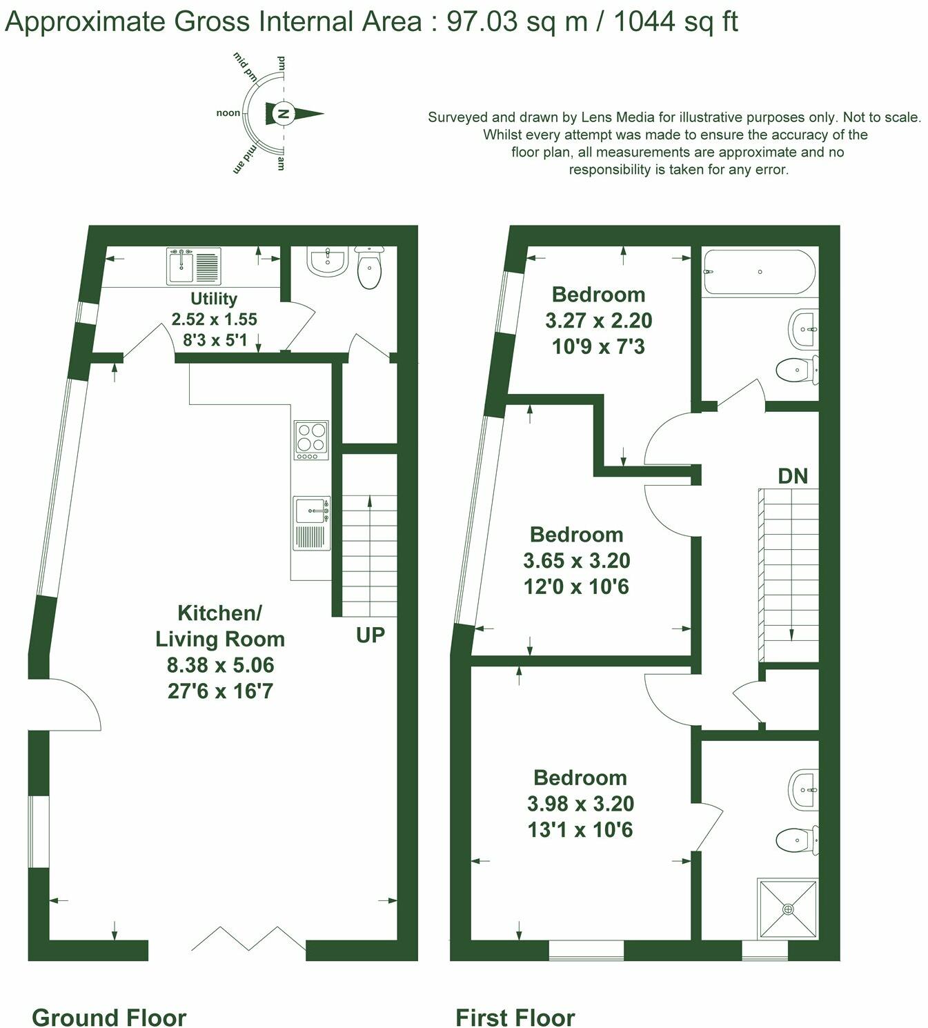 Church Street, Churchtown, Preston, Lancashire floorplan