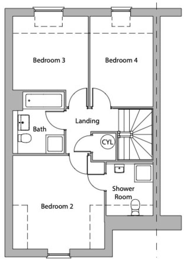 Hillside Road,
Woodley,
SK6 floorplan