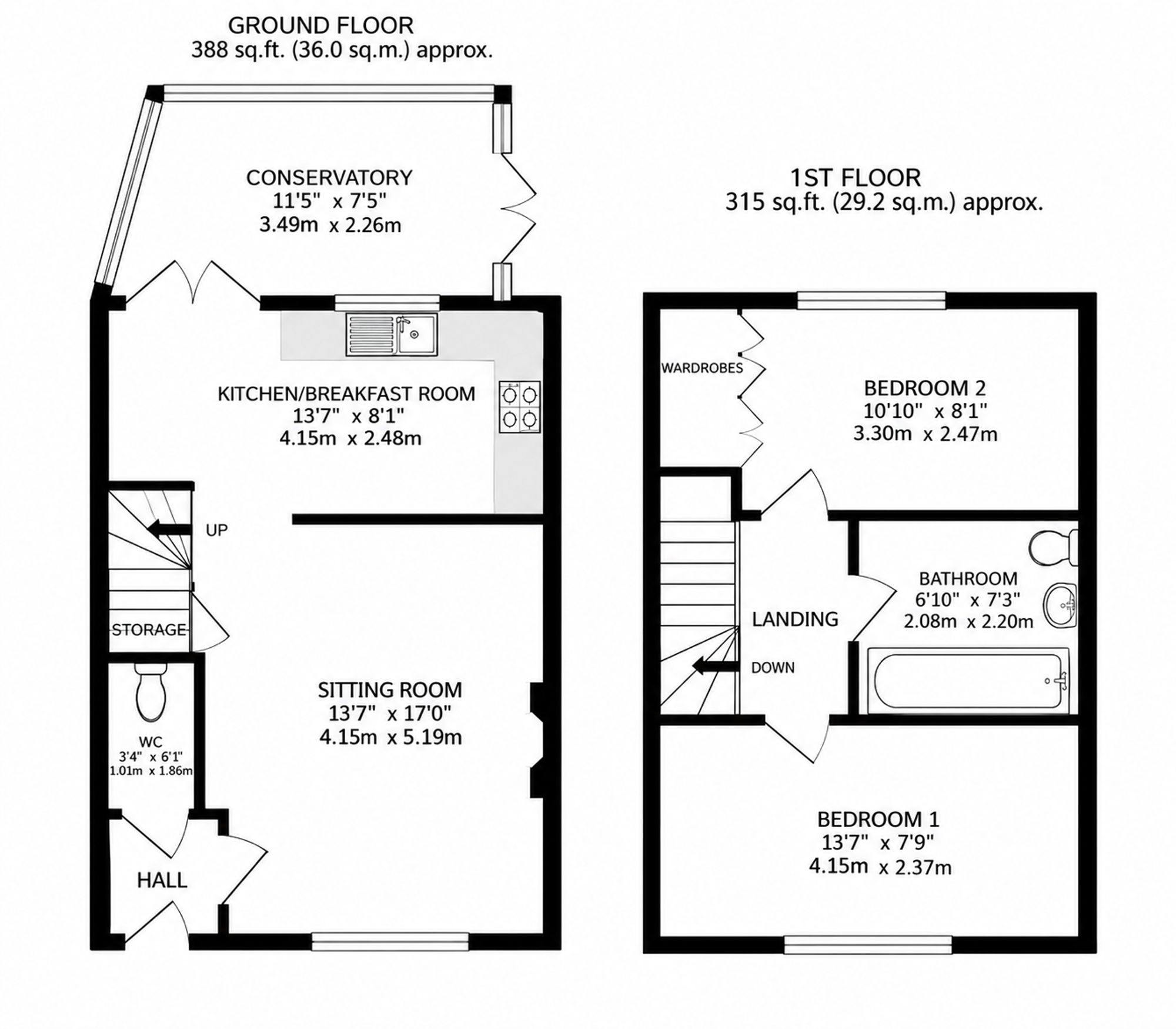 Cross Road, Clacton-On-Sea, CO16 floorplan