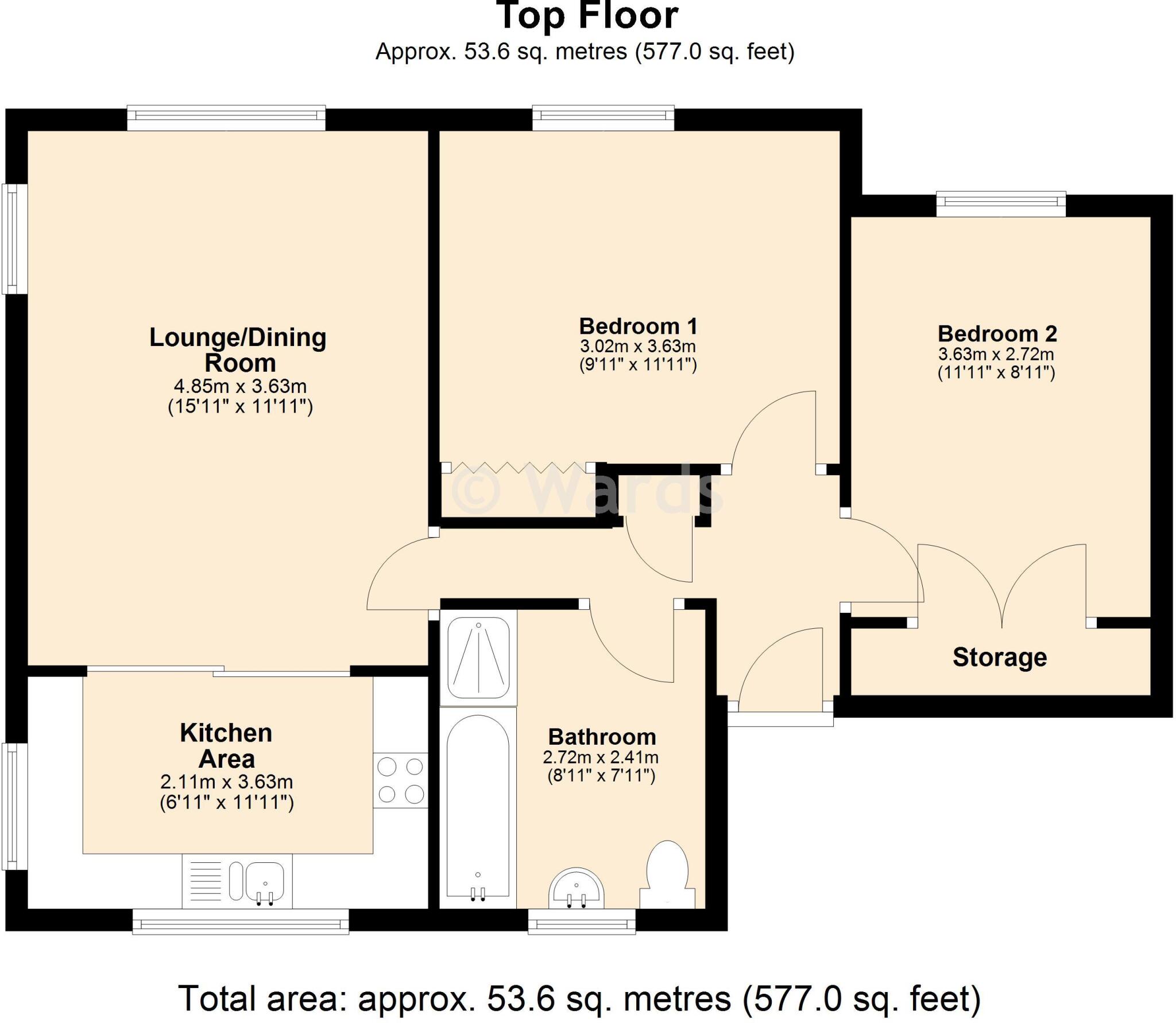 Saddlers Mews, Ramsgate, Kent floorplan