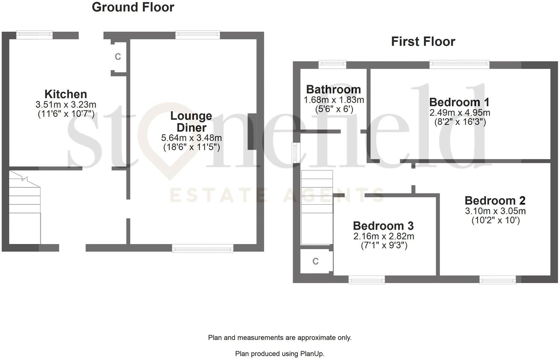 69, Caledonia Road, Ayr, KA7 floorplan