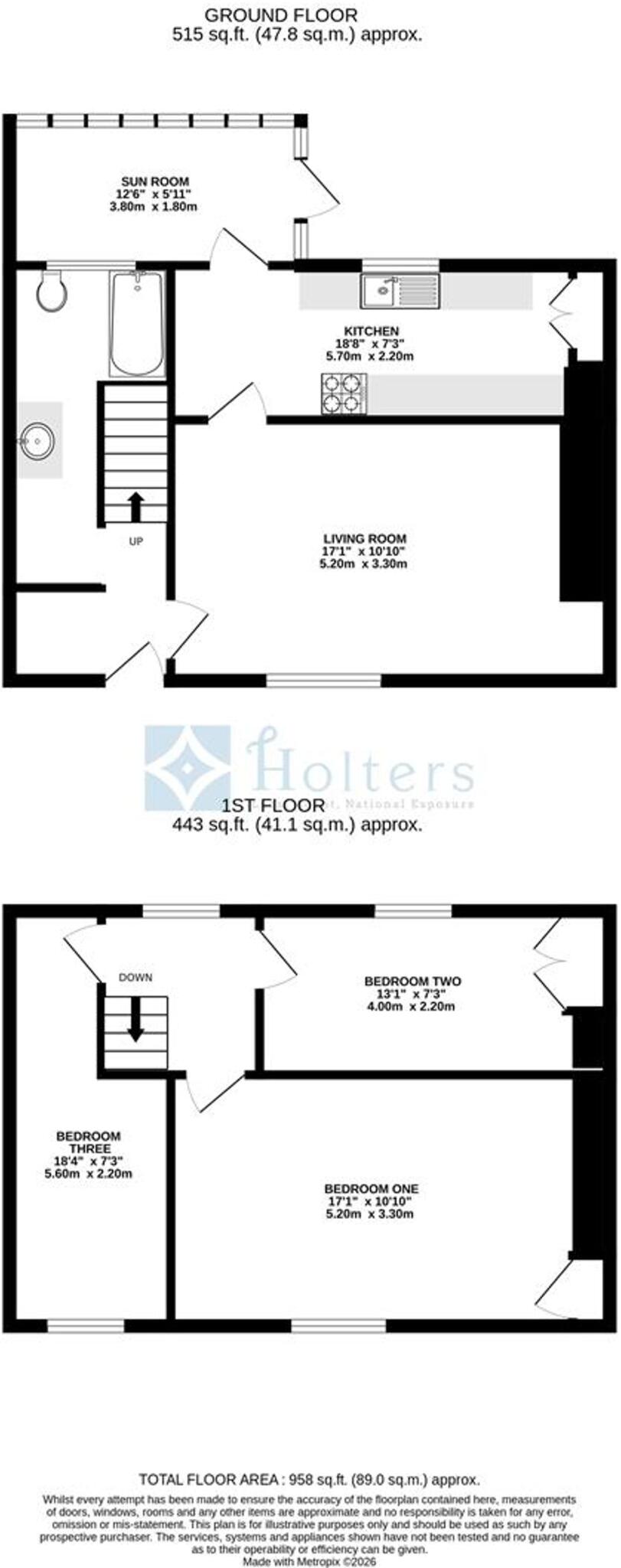 3, Springfields, Kerry, SY16 floorplan