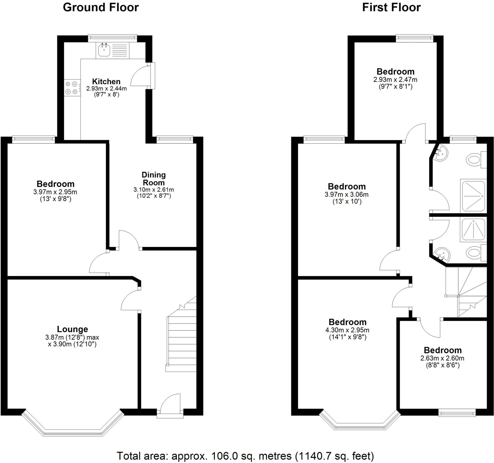 5 Bed - Egerton Road, Wavertree, L15 floorplan