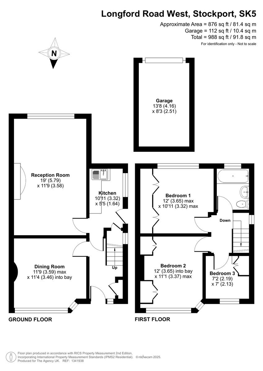 Longford Road West, Stockport, SK5 floorplan