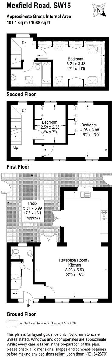 Mexfield Road, London, SW15 floorplan