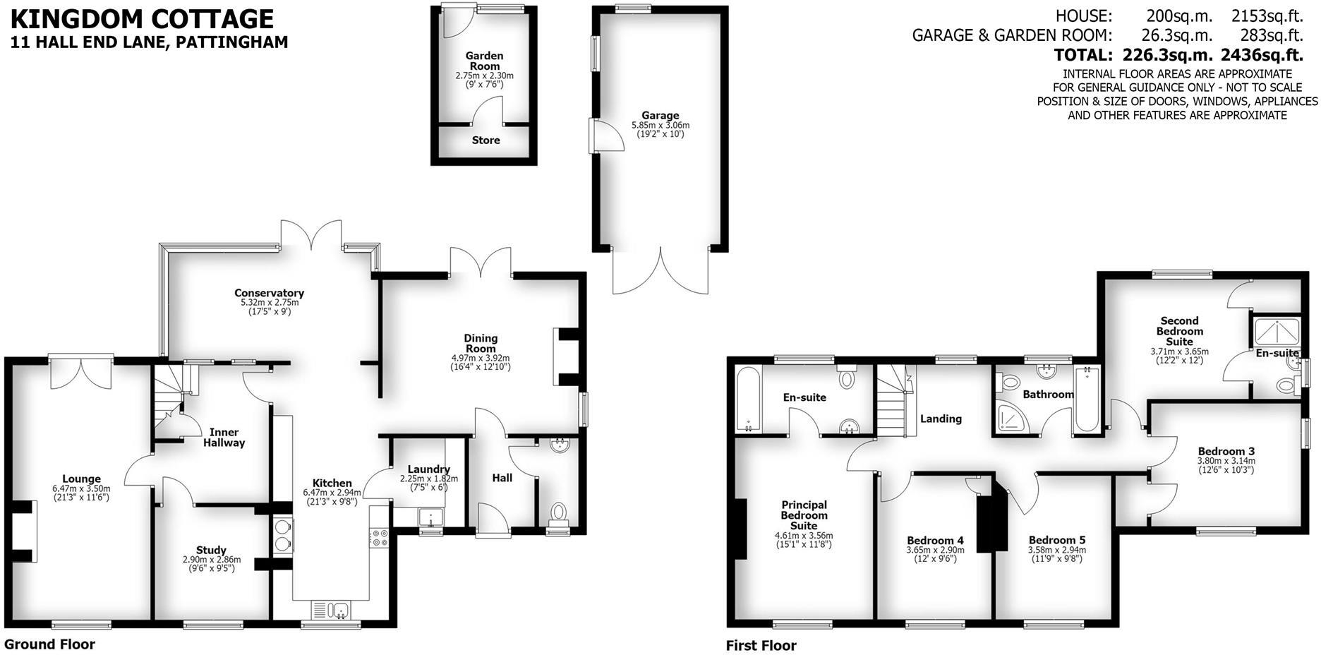 Kingdom Cottage, 11 Hall End Lane, Pattingham, WV6 7BL floorplan