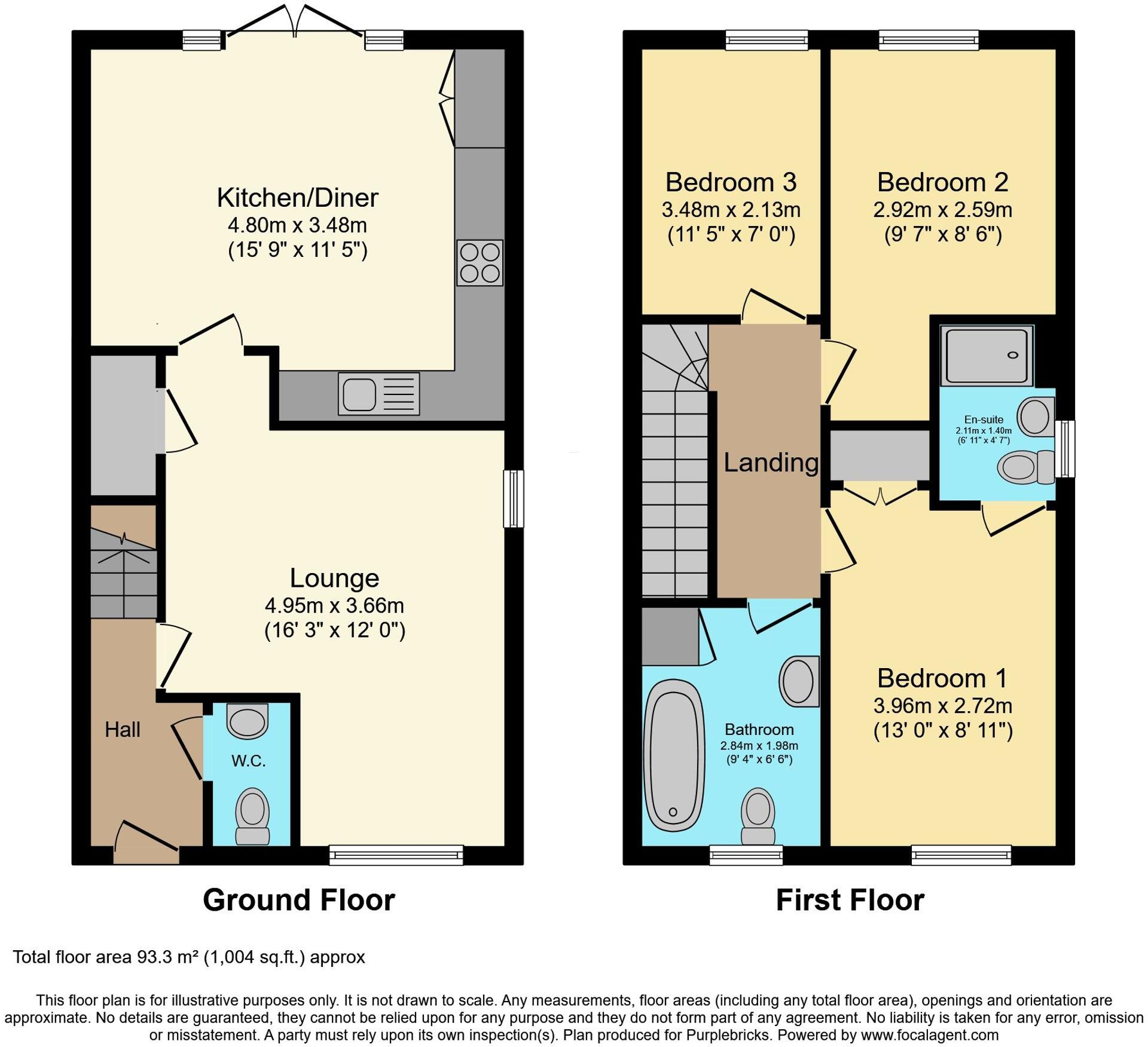 Flora Road, Swaffham, PE37 floorplan