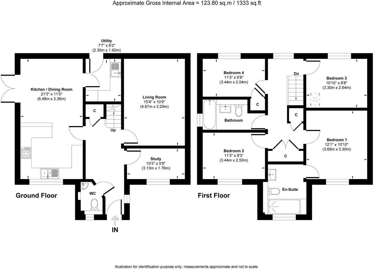 74, Sandford Road, Beeston, Tarporley, CW6 9ZA floorplan