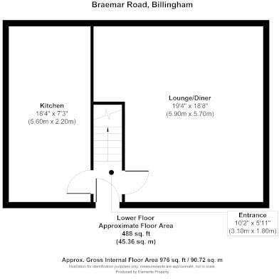 Braemar Road, Billingham, TS23 floorplan