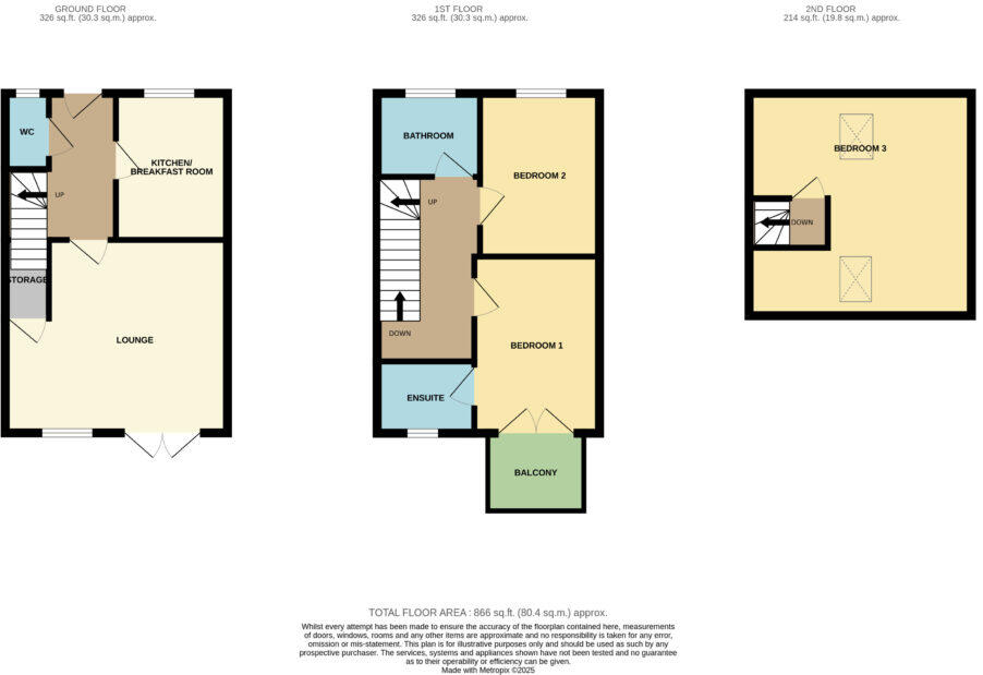 9 Old Engine Close, Mirfield, WF14 0JF floorplan