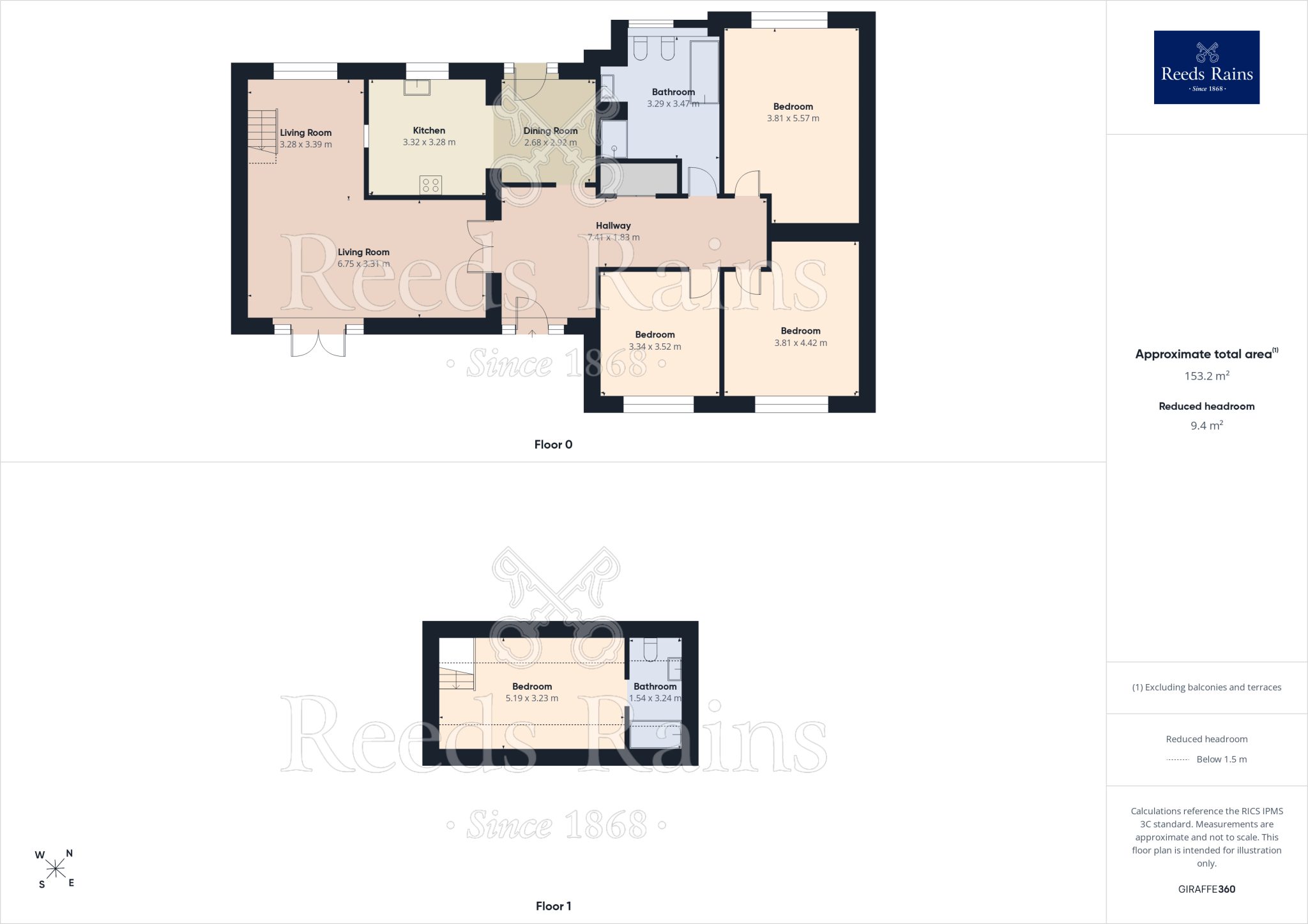 Stockheld Lane, Leeds, West Yorkshire, LS15 floorplan