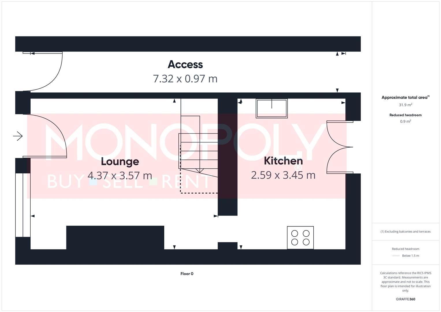 Chapel Street, Denbigh floorplan