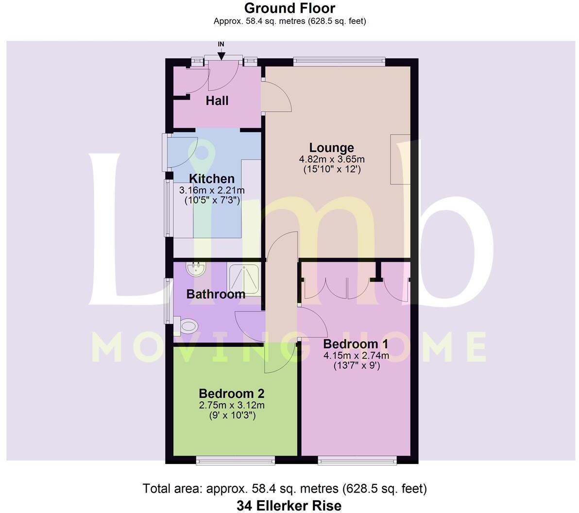 Ellerker Rise, Willerby floorplan