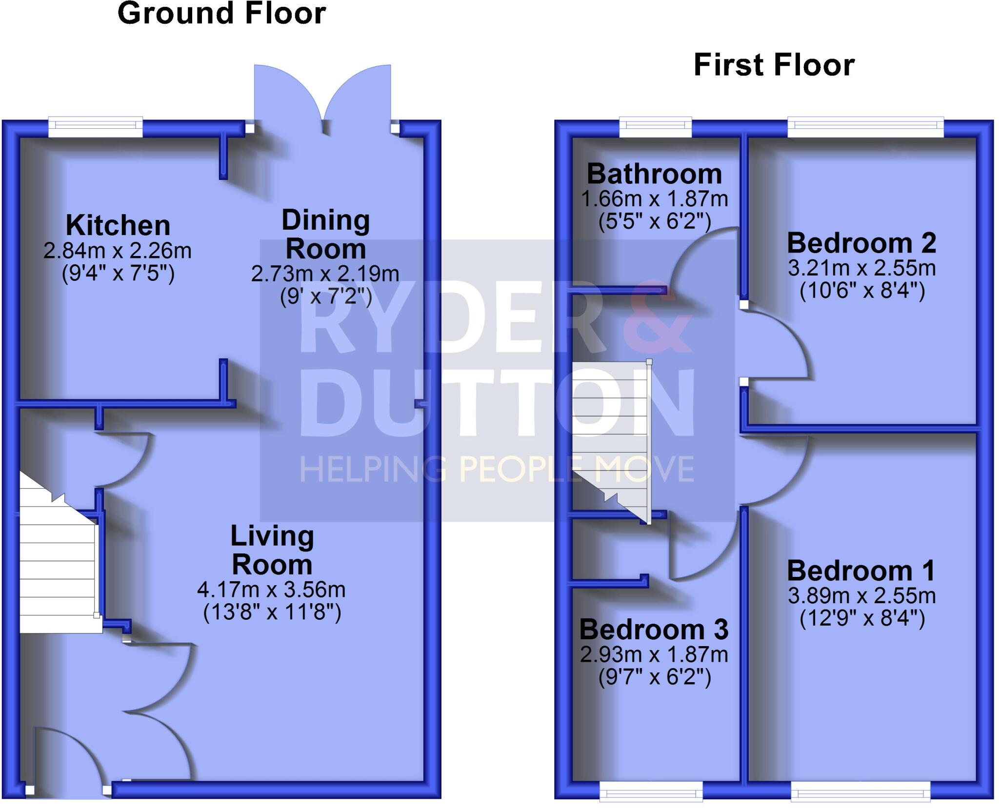 Rushmere, Ashton-under-Lyne, Greater Manchester, OL6 floorplan