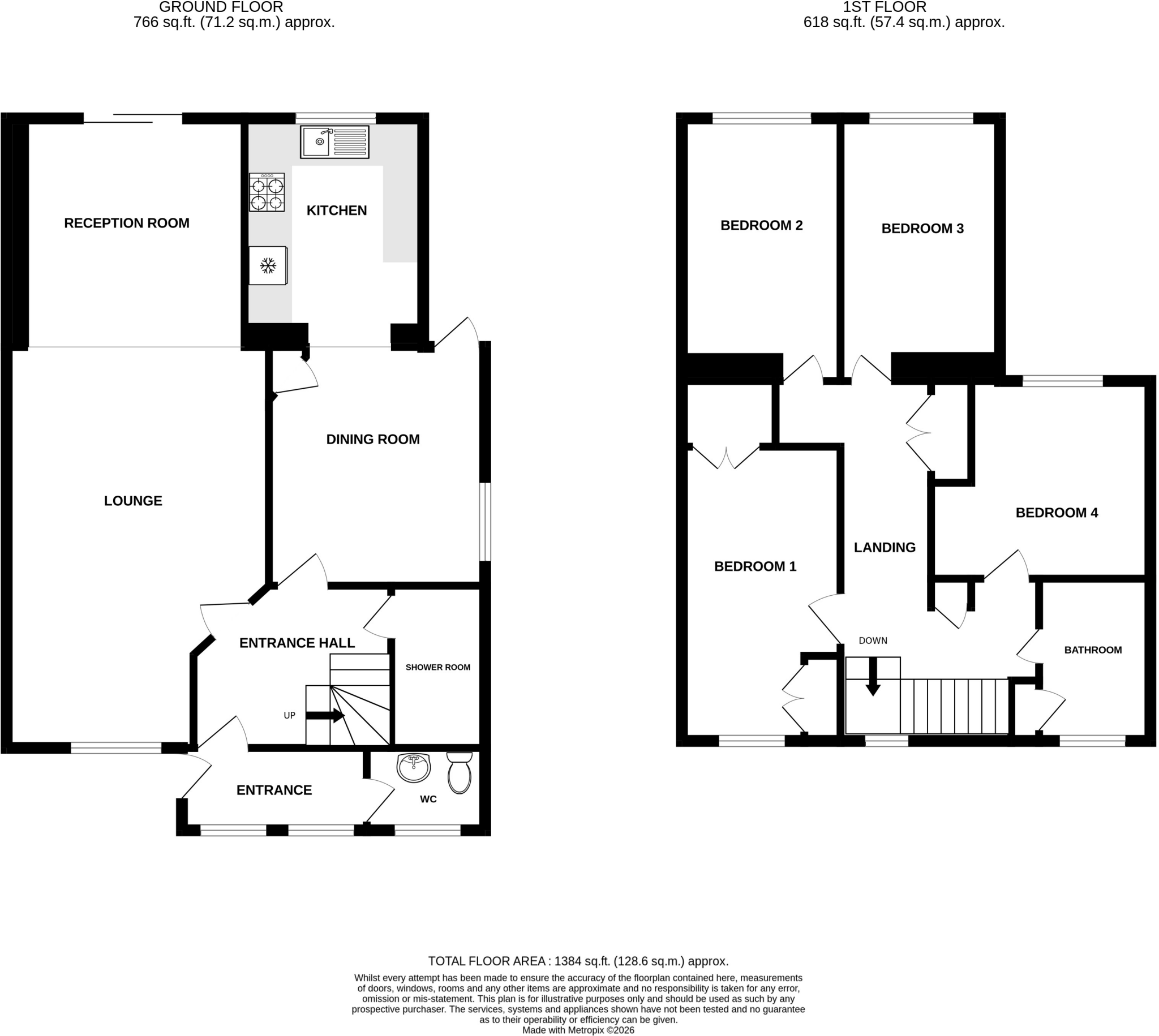 Collingwood Road, Lexden, Colchester floorplan