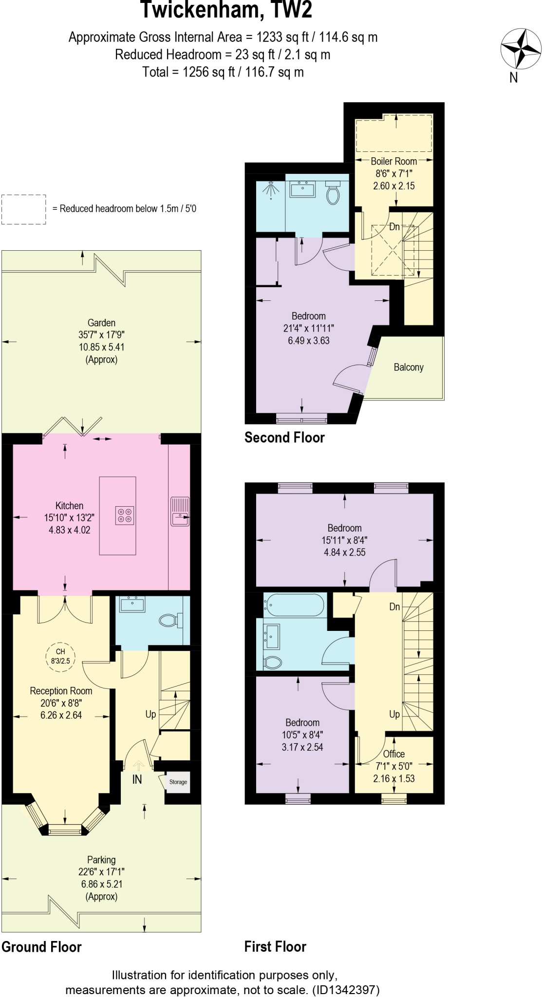 Rose Square, Twickenham TW2 floorplan