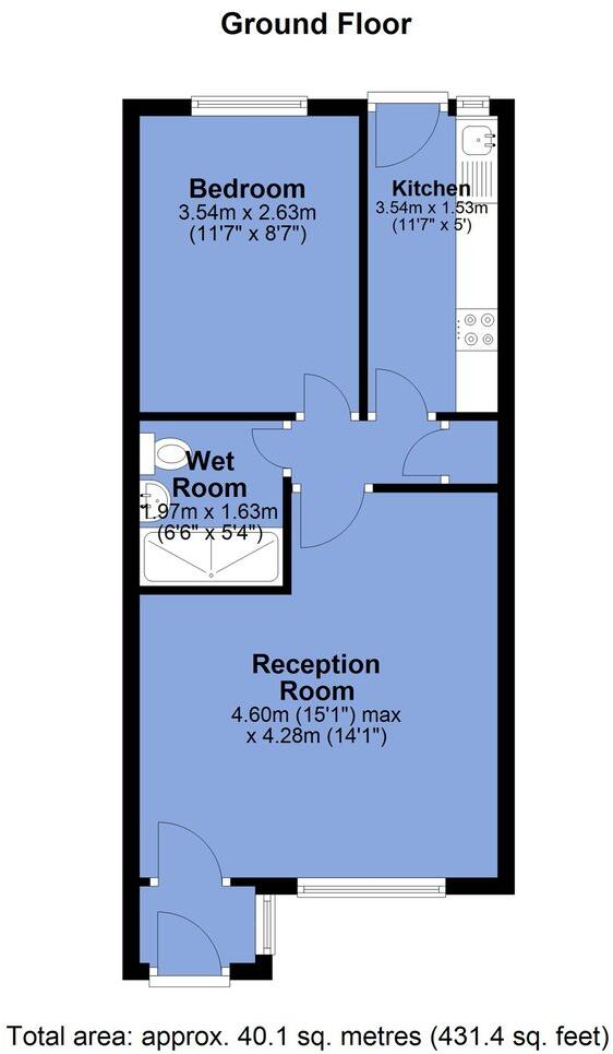 Yarrow Grove, Horwich, Bolton, BL6 floorplan