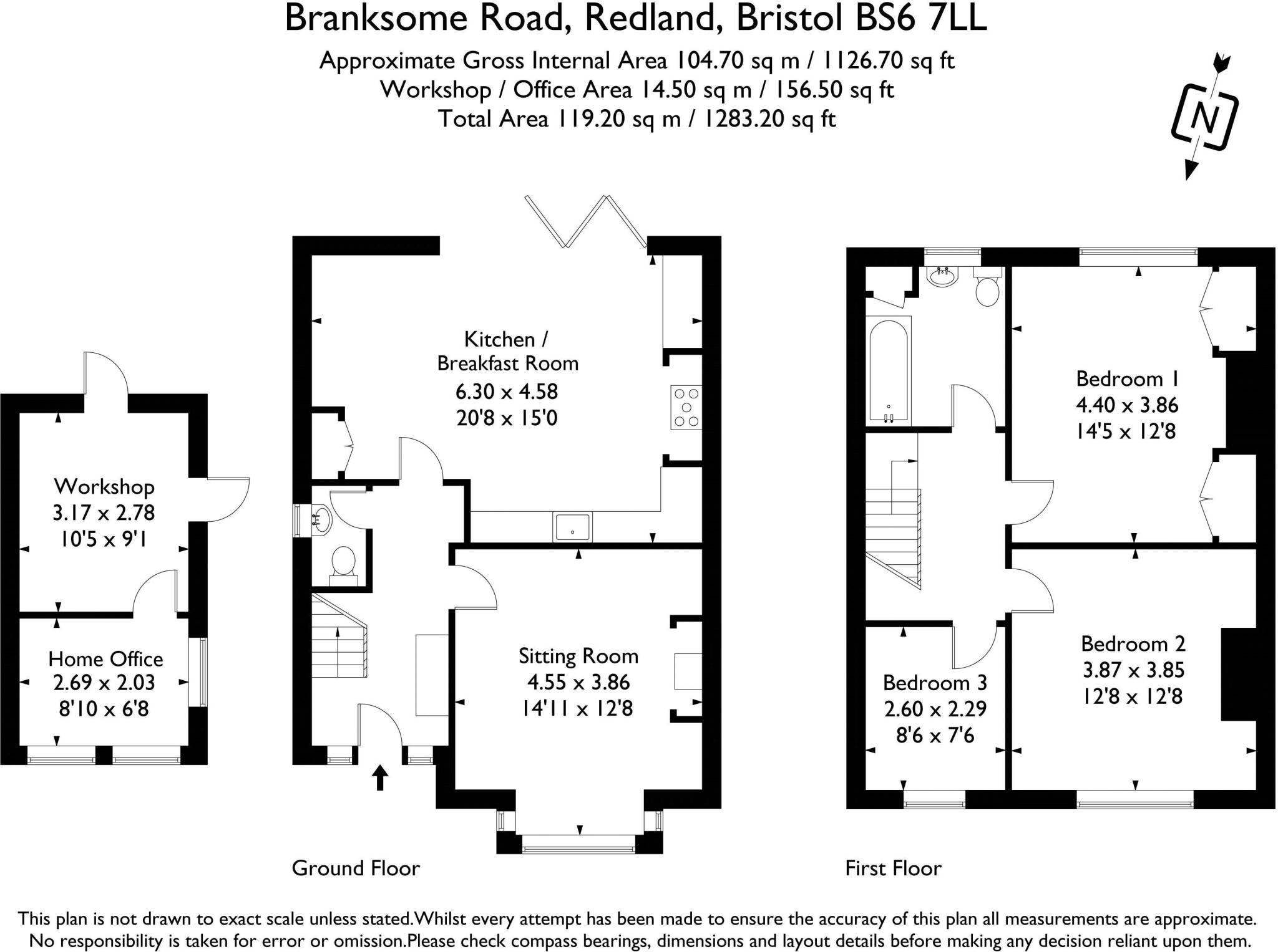 Branksome Road | Redland floorplan