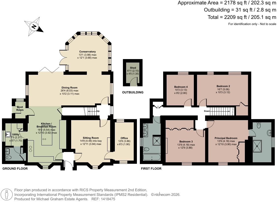 Newton Lane, Turvey, Bedfordshire, MK43 floorplan