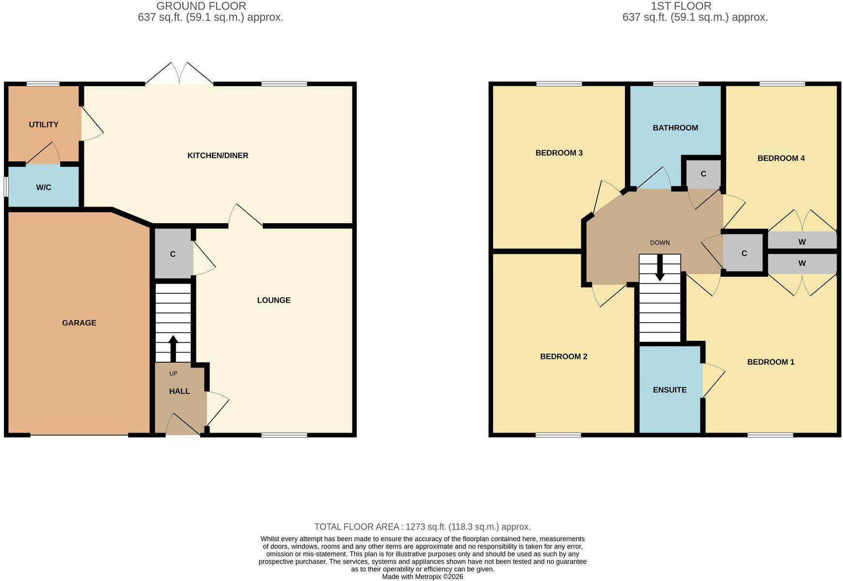 Borrowby Rise, Nunthorpe, TS7 floorplan